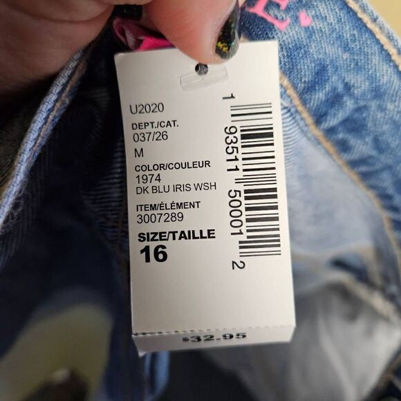 NWT Children's Place Ombre Denim Skirt - Picture 8 of 9